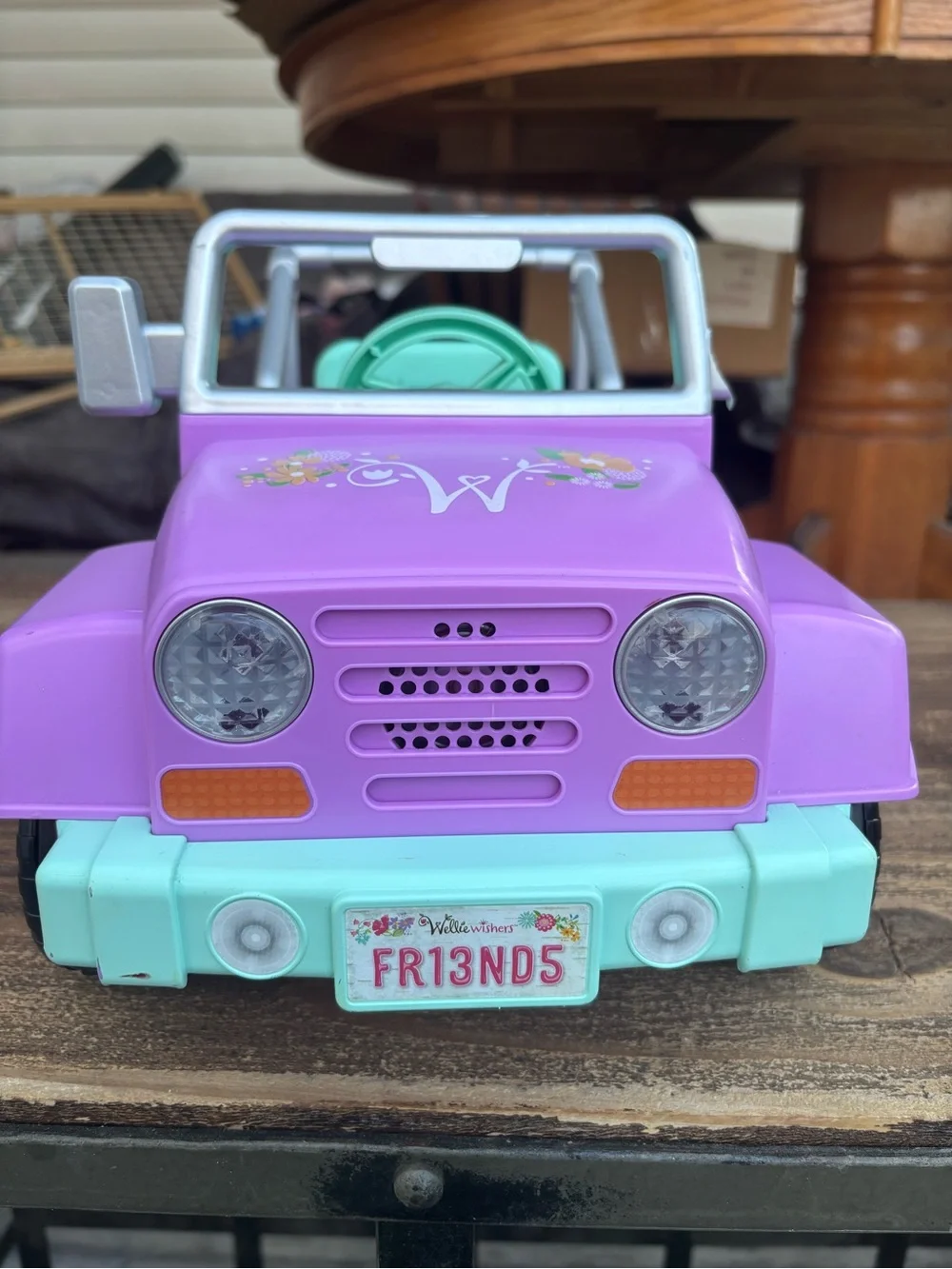 American Girl bright purple